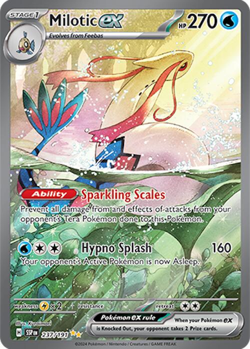 Milotic ex - 237/191 - SV08: Surging Sparks (SV08) NM - Groovy Collectables