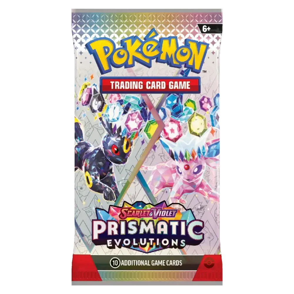 POKÉMON TCG Scarlet & Violet 8.5: Prismatic Evolutions Booster Pack - Groovy Collectables