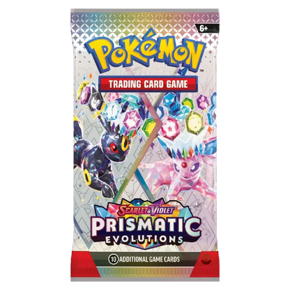 POKÉMON TCG Scarlet & Violet 8.5: Prismatic Evolutions Booster Pack - Groovy Collectables
