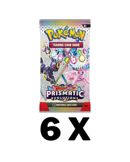 POKÉMON TCG Scarlet & Violet 8.5: Prismatic Evolutions Booster Pack - Groovy Collectables