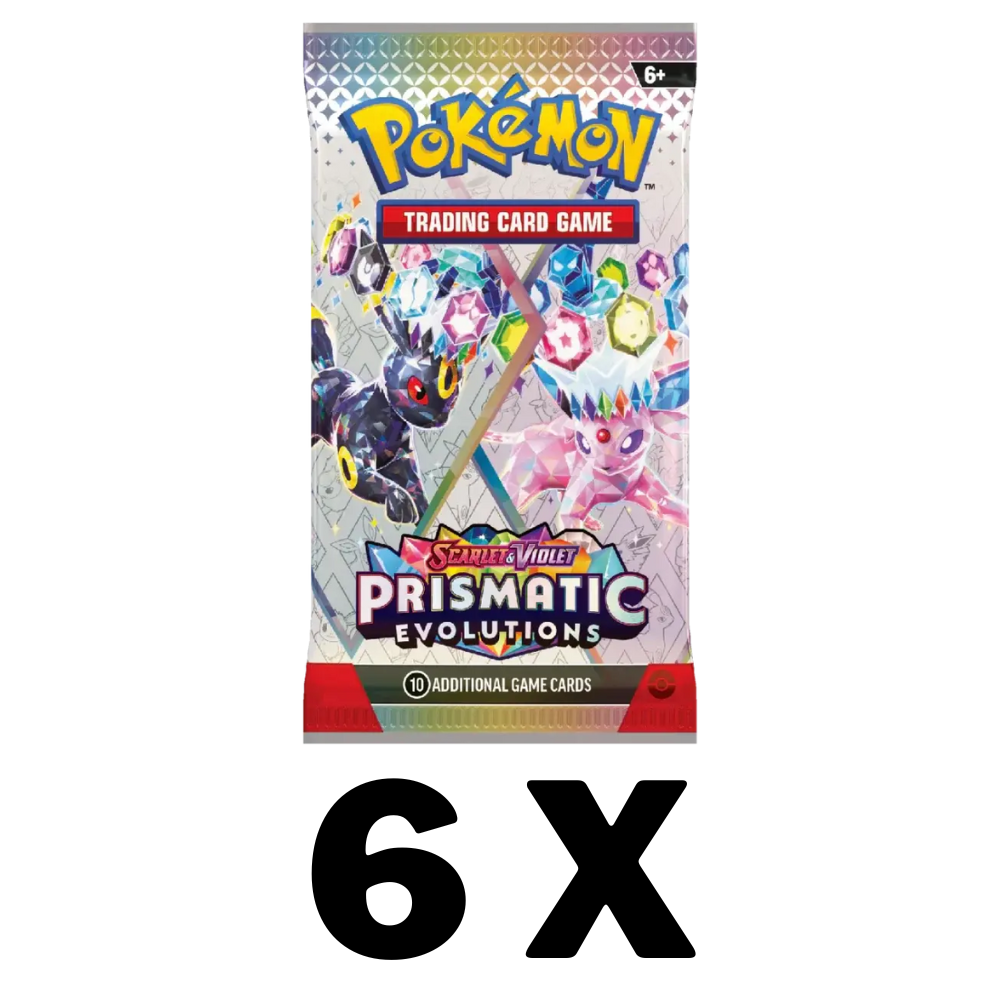 POKÉMON TCG Scarlet & Violet 8.5: Prismatic Evolutions Booster Pack - Groovy Collectables