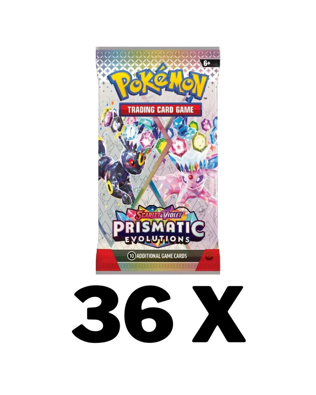 POKÉMON TCG Scarlet & Violet 8.5: Prismatic Evolutions Booster Pack - Groovy Collectables