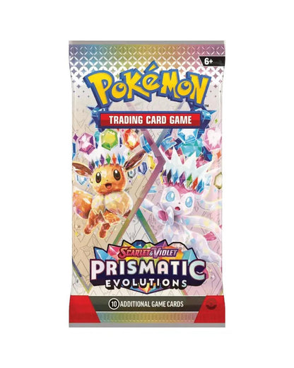 POKÉMON TCG Scarlet & Violet 8.5: Prismatic Evolutions Booster Pack - Groovy Collectables
