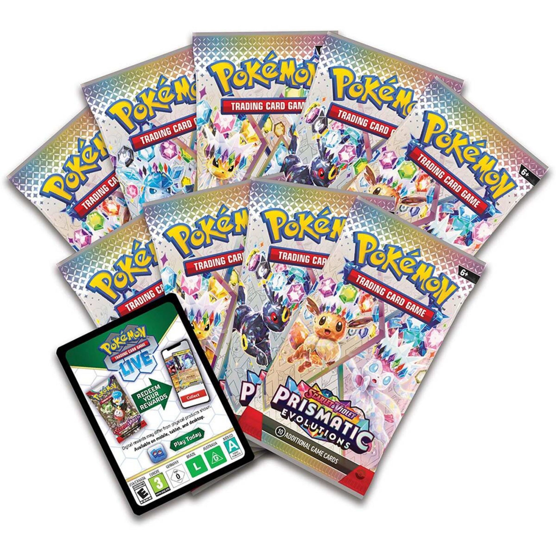 POKÉMON TCG Scarlet & Violet 8.5: Prismatic Evolutions Elite Trainer Box (ETB) - Groovy Collectables