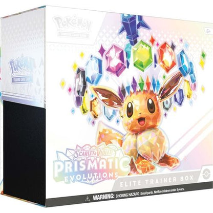 POKÉMON TCG Scarlet & Violet 8.5: Prismatic Evolutions Elite Trainer Box (ETB) - Groovy Collectables