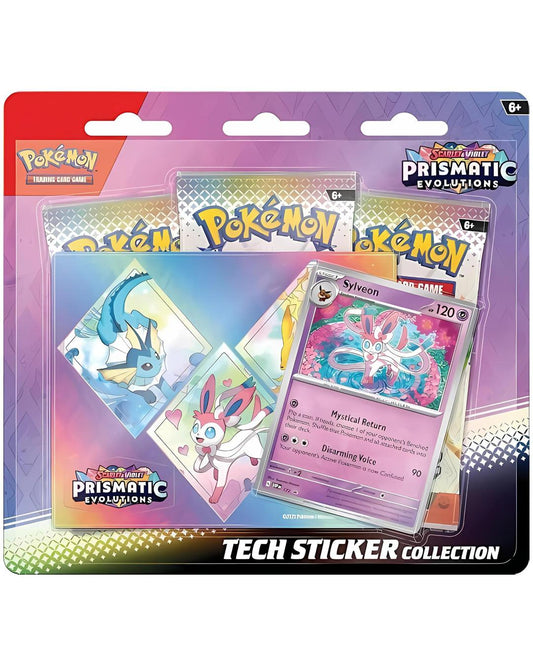 POKÉMON TCG Scarlet & Violet 8.5: Prismatic Evolutions Tech Sticker - Sylveon - Groovy Collectables