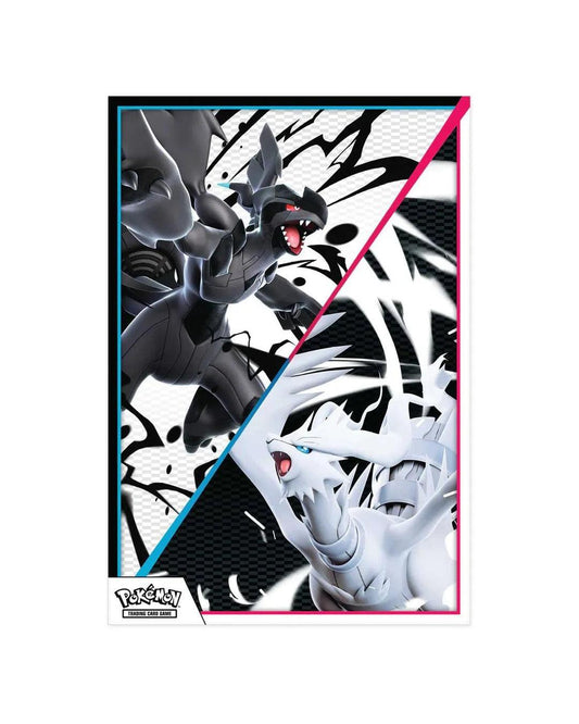 Black Bolt & White Flare Poster