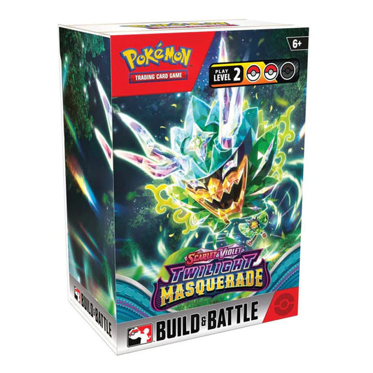 Pokemon TCG Scarlet & Violet - Twilight Masquerade Build & Battle