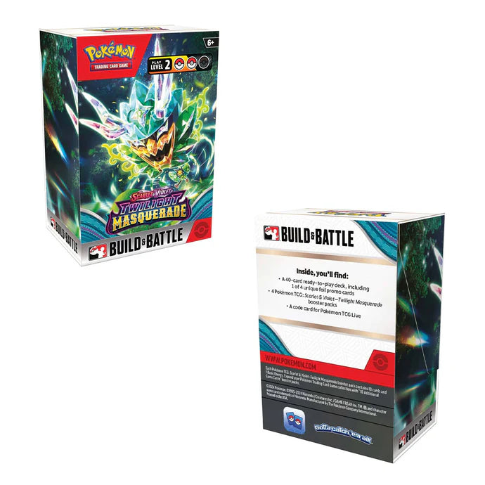 Pokemon TCG Scarlet & Violet - Twilight Masquerade Build & Battle