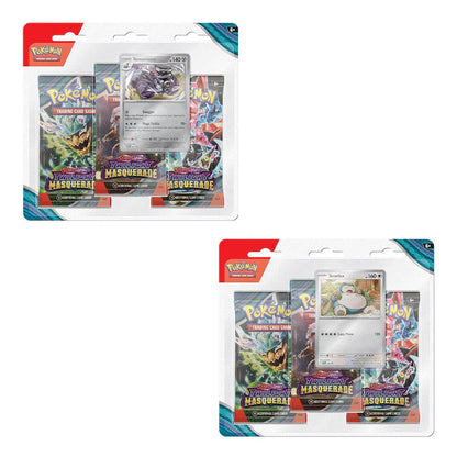 Pokemon TCG Scarlet & Violet - Twilight Masquerade 3 Pack Blister