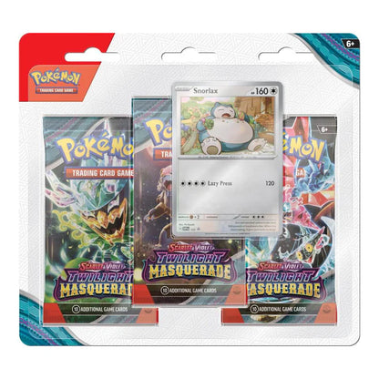 Pokemon TCG Scarlet & Violet - Twilight Masquerade 3 Pack Blister