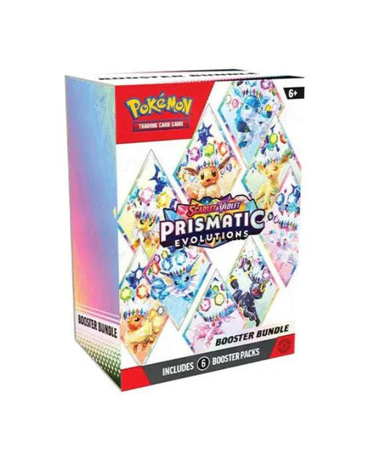 Pokémon TCG Scarlet & Violet 8.5:  Prismatic Evolutions Booster Bundle