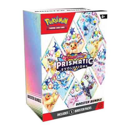 Pokémon TCG Scarlet & Violet 8.5:  Prismatic Evolutions Booster Bundle
