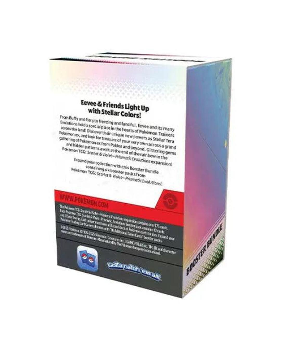 Pokémon TCG Scarlet & Violet 8.5:  Prismatic Evolutions Booster Bundle