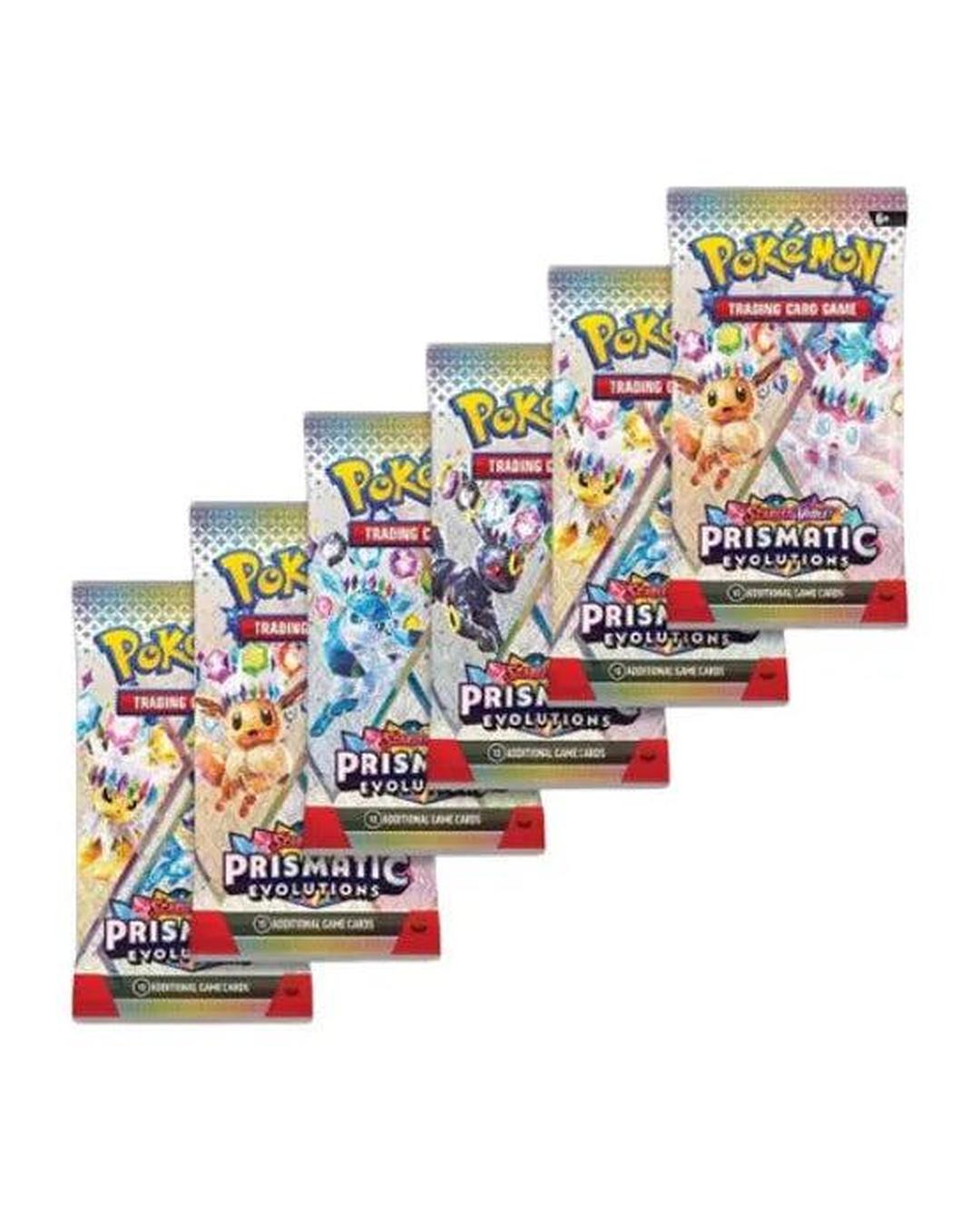 Pokémon TCG Scarlet & Violet 8.5:  Prismatic Evolutions Booster Bundle