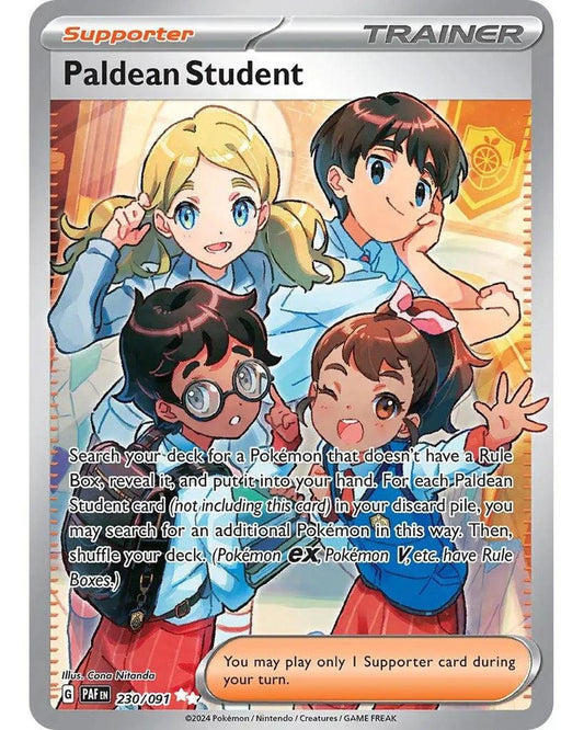 Paldean Student (230/091) [Scarlet & Violet: Paldean Fates] - Groovy Collectables