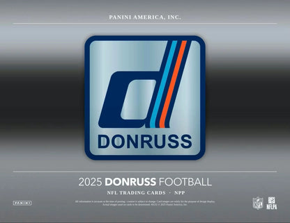 Panini NFL 2025 Donruss Football Trading Card Fat Pack Box