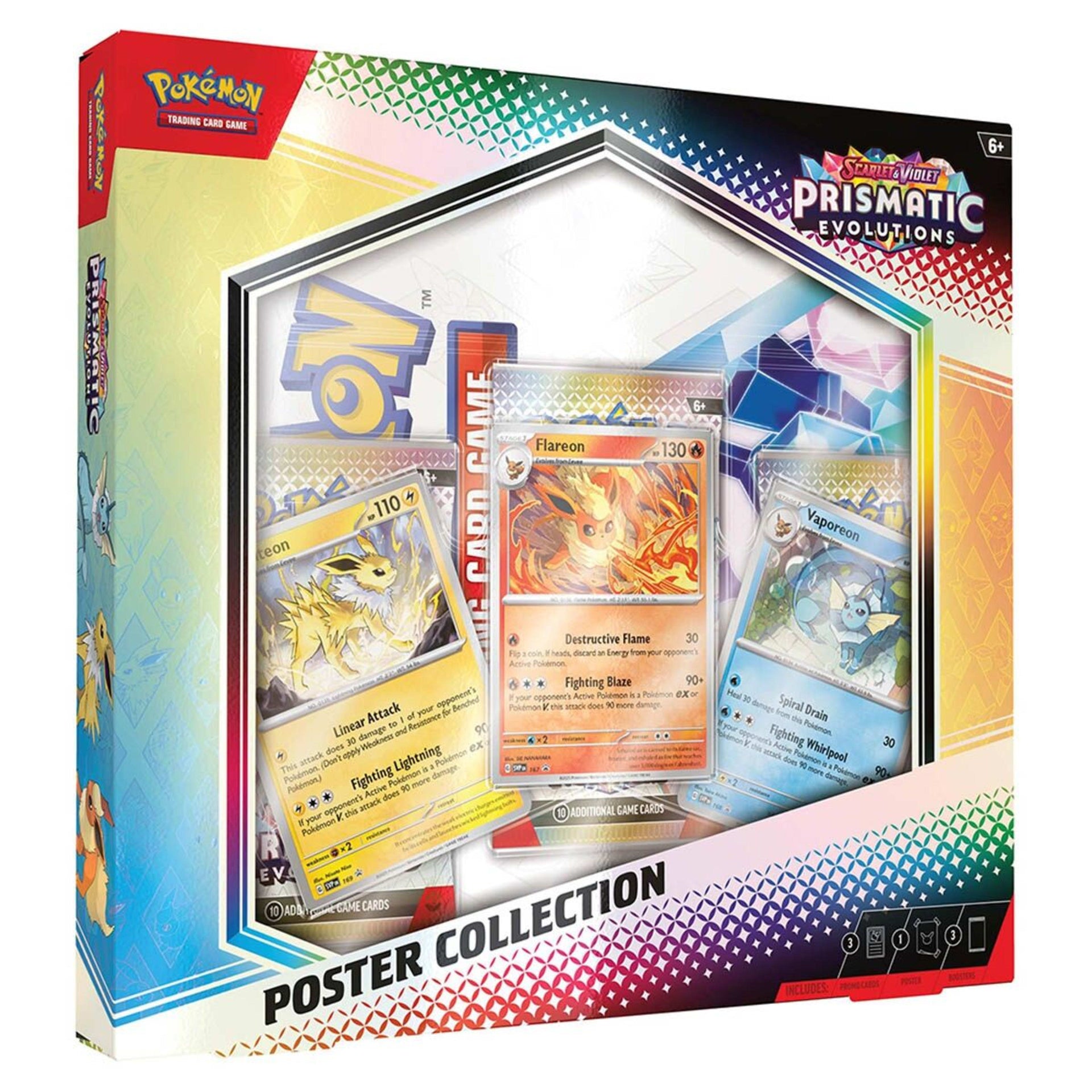 Pokémon TCG: Scarlet & Violet 8.5: Prismatic Evolutions Poster Collection - Groovy Collectables
