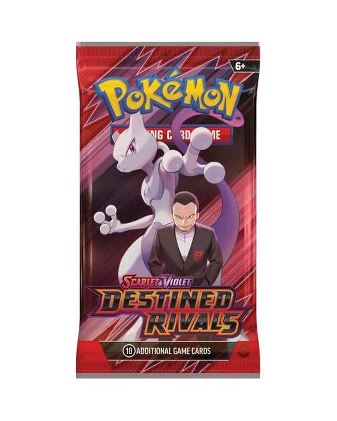 Pokémon TCG: Scarlet & Violet Destined Rivals Booster Pack - Groovy Collectables