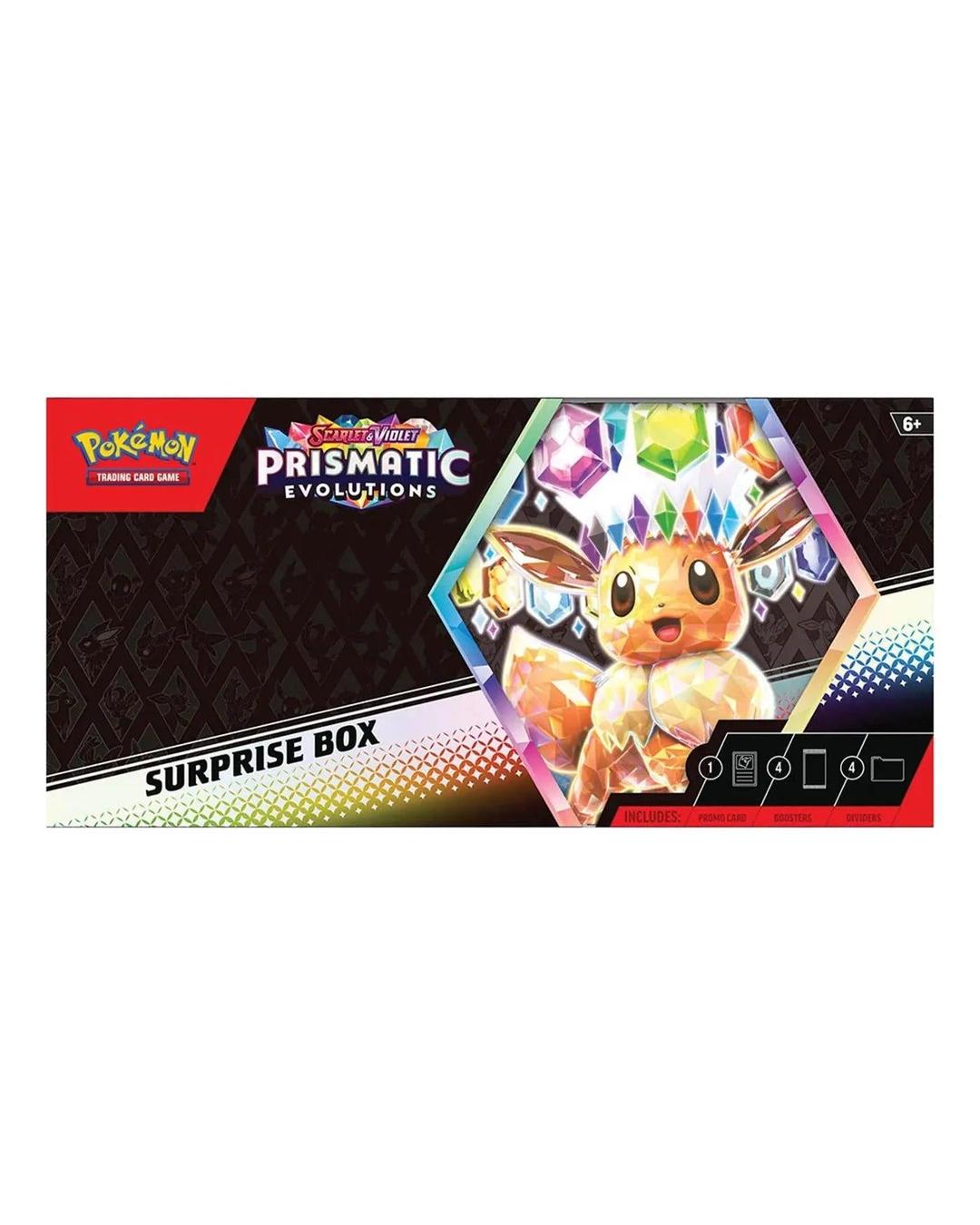 Pokémon TCG: Scarlet & Violet—Prismatic Evolutions Surprise Box - Groovy Collectables