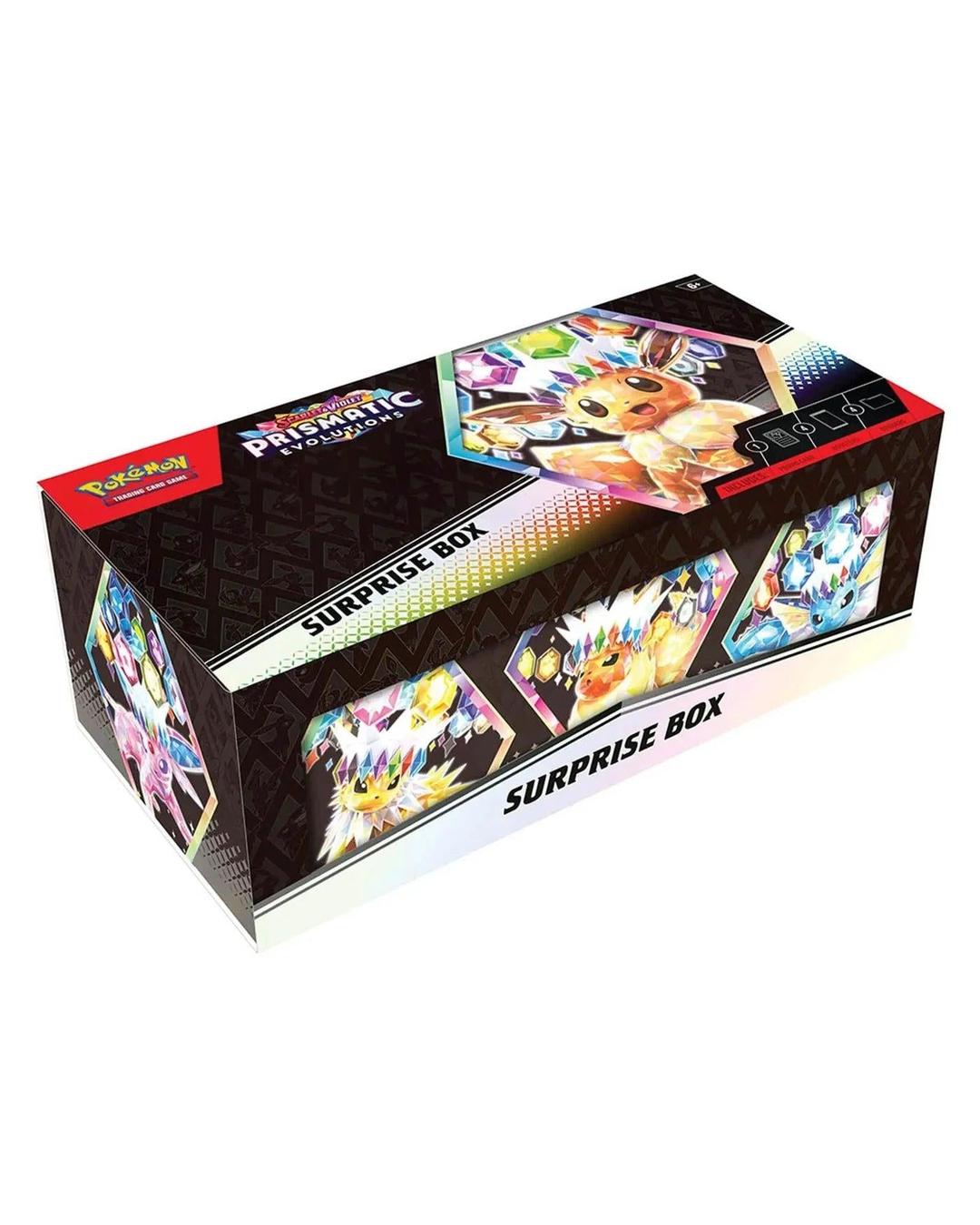 Pokémon TCG: Scarlet & Violet—Prismatic Evolutions Surprise Box - Groovy Collectables