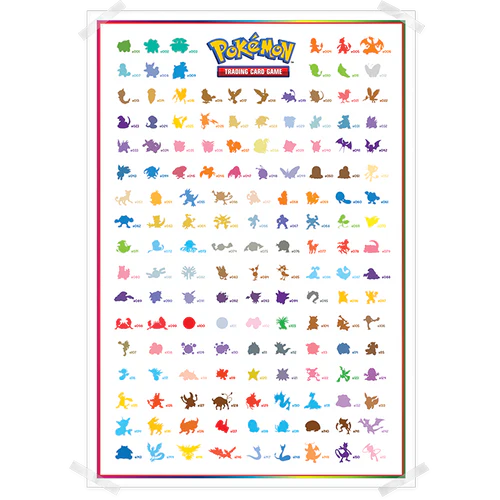Pokemon 151 Poster - Groovy Collectables