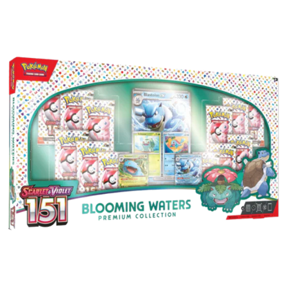 Pokemon TCG - Pokemon 151 Blooming Waters Premium Collection
