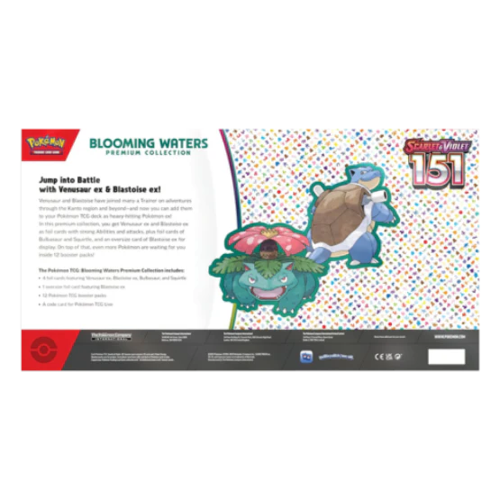 Pokemon TCG - Pokemon 151 Blooming Waters Premium Collection