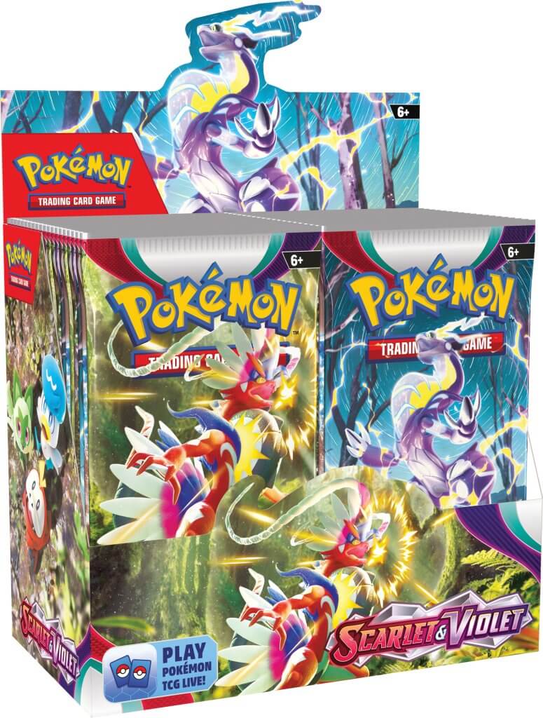 Pokemon TCG Scarlet & Violet Base Booster Box - Groovy Collectables