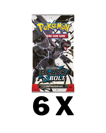 Pokemon TCG Scarlet & Violet - Black Bolt Booster Pack - Groovy Collectables