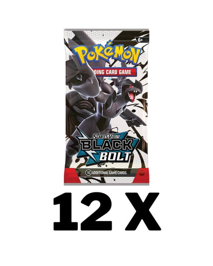 Pokemon TCG Scarlet & Violet - Black Bolt Booster Pack - Groovy Collectables