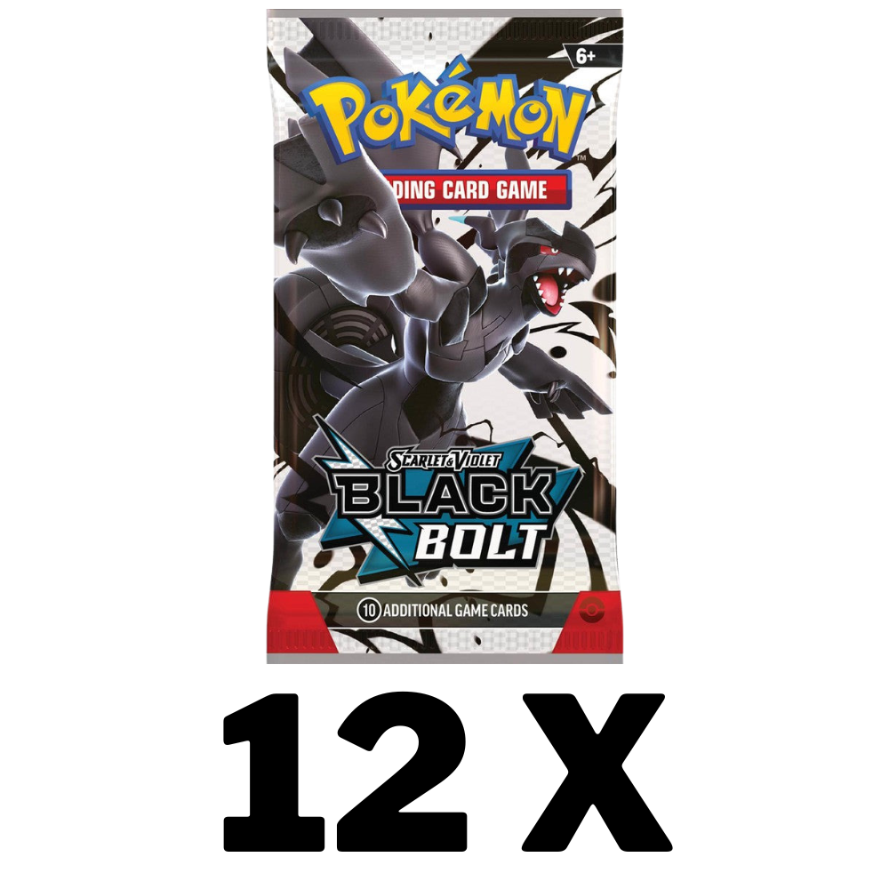 Pokemon TCG Scarlet & Violet - Black Bolt Booster Pack - Groovy Collectables