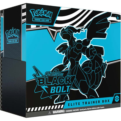 Pokemon TCG Scarlet & Violet - Black Bolt Elite Trainer Box - Groovy Collectables