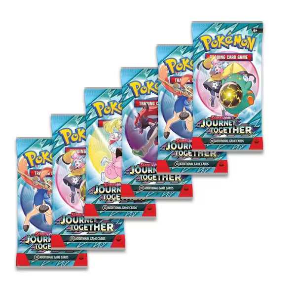 Pokemon TCG Scarlet & Violet - Journey Together Booster Bundle - Groovy Collectables