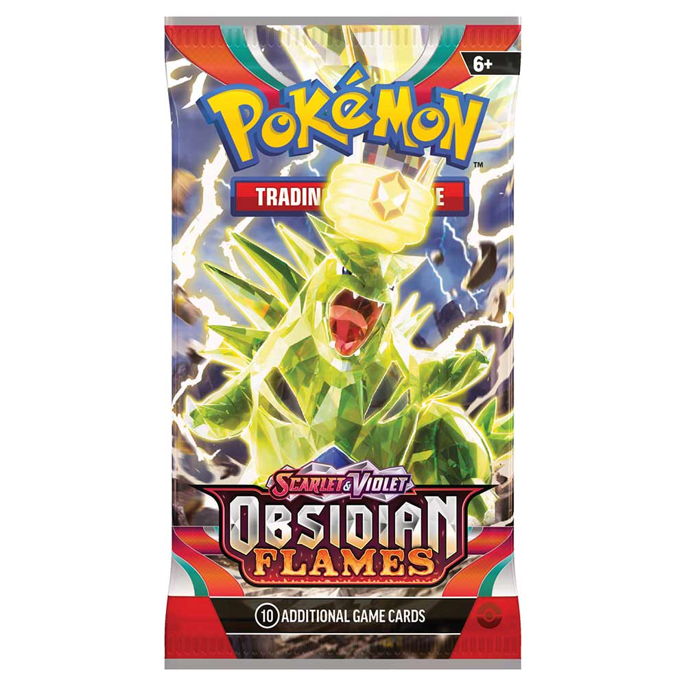 Pokemon TCG Scarlet & Violet: Obsidian Flames Booster Pack - Groovy Collectables