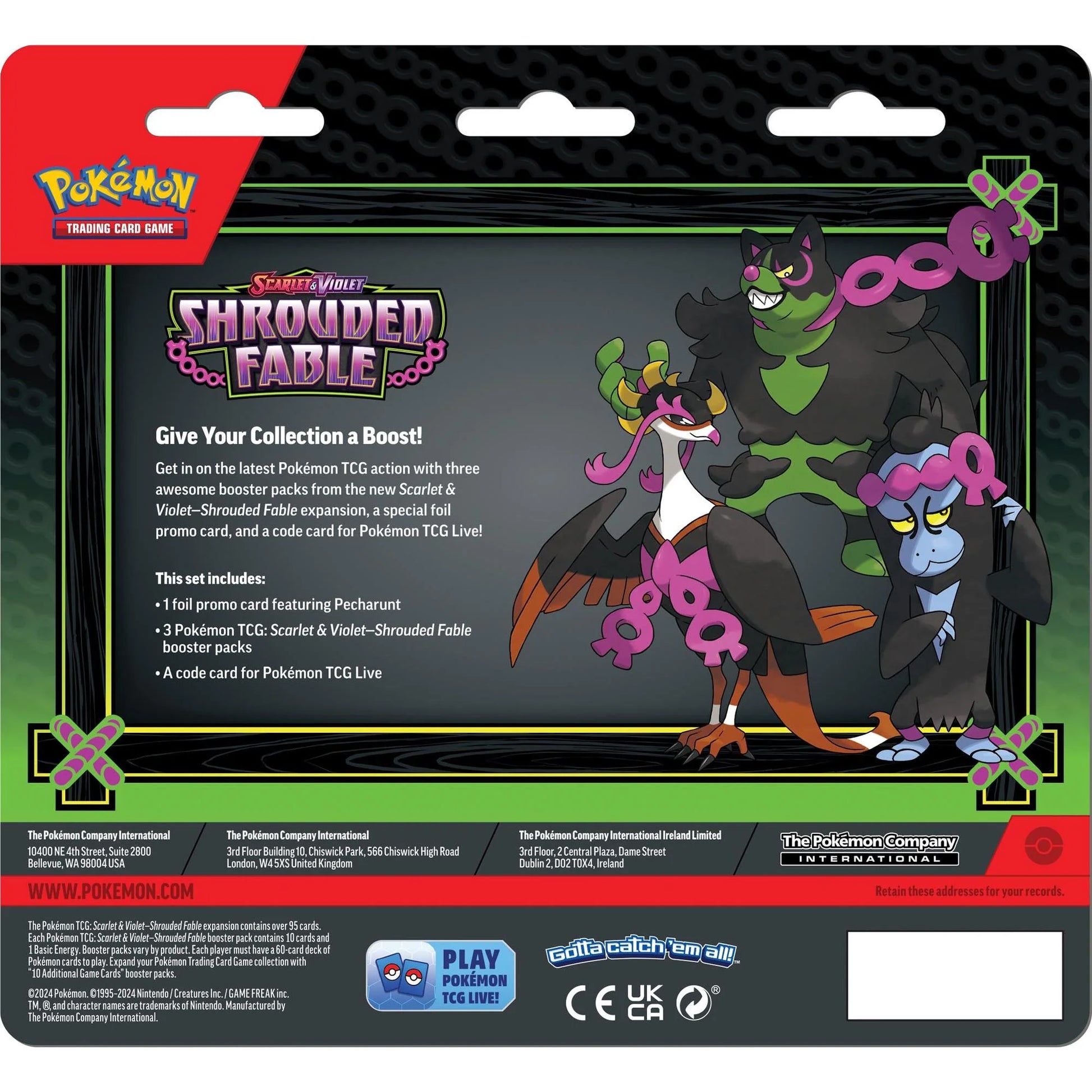 Pokemon TCG Scarlet & Violet - Shrouded Fable Blister Pack - Groovy Collectables