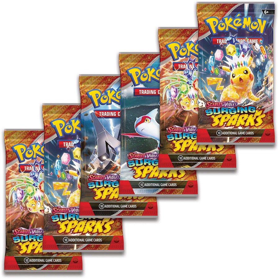 Pokemon TCG Scarlet & Violet: Surging Sparks Booster Bundle - Groovy Collectables
