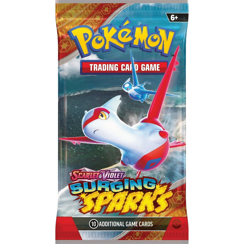 Pokemon TCG Scarlet & Violet: Surging Sparks Booster Pack - Groovy Collectables
