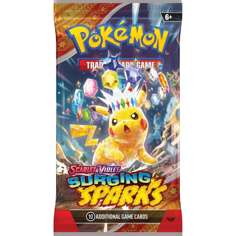 Pokemon TCG Scarlet & Violet: Surging Sparks Booster Pack - Groovy Collectables