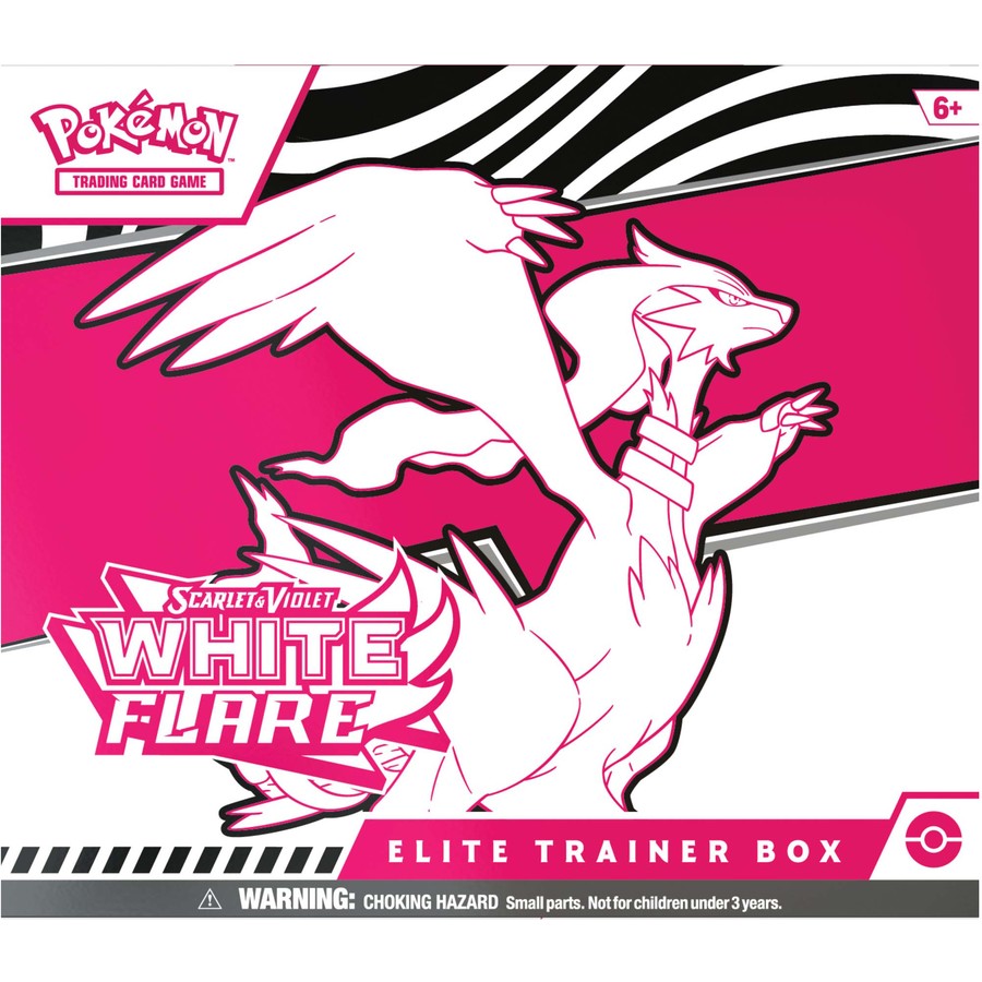 Pokemon TCG Scarlet & Violet - White Flare Elite Trainer Box - Groovy Collectables