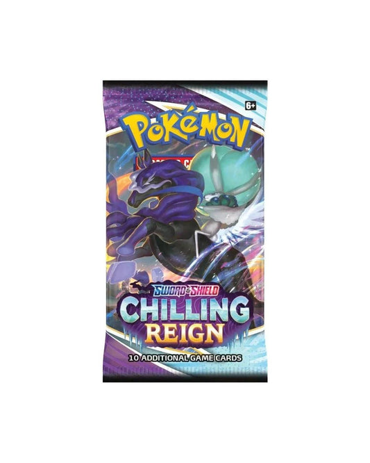 Pokemon TCG Sword & Shield: Chilling Reign Booster Pack - Groovy Collectables