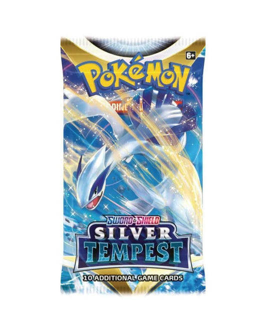 Pokemon TCG Sword & Shield: Silver Tempest Booster Pack - Groovy Collectables