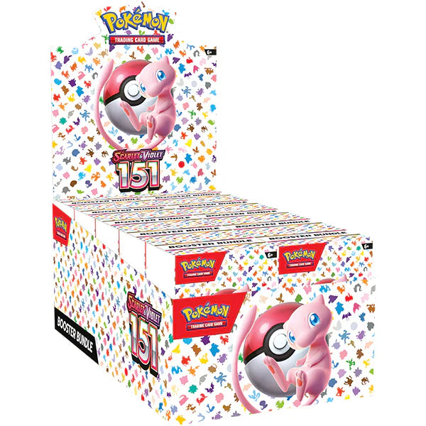 Pokemon TCG Scarlet & Violet Sealed 151 Bundle Display