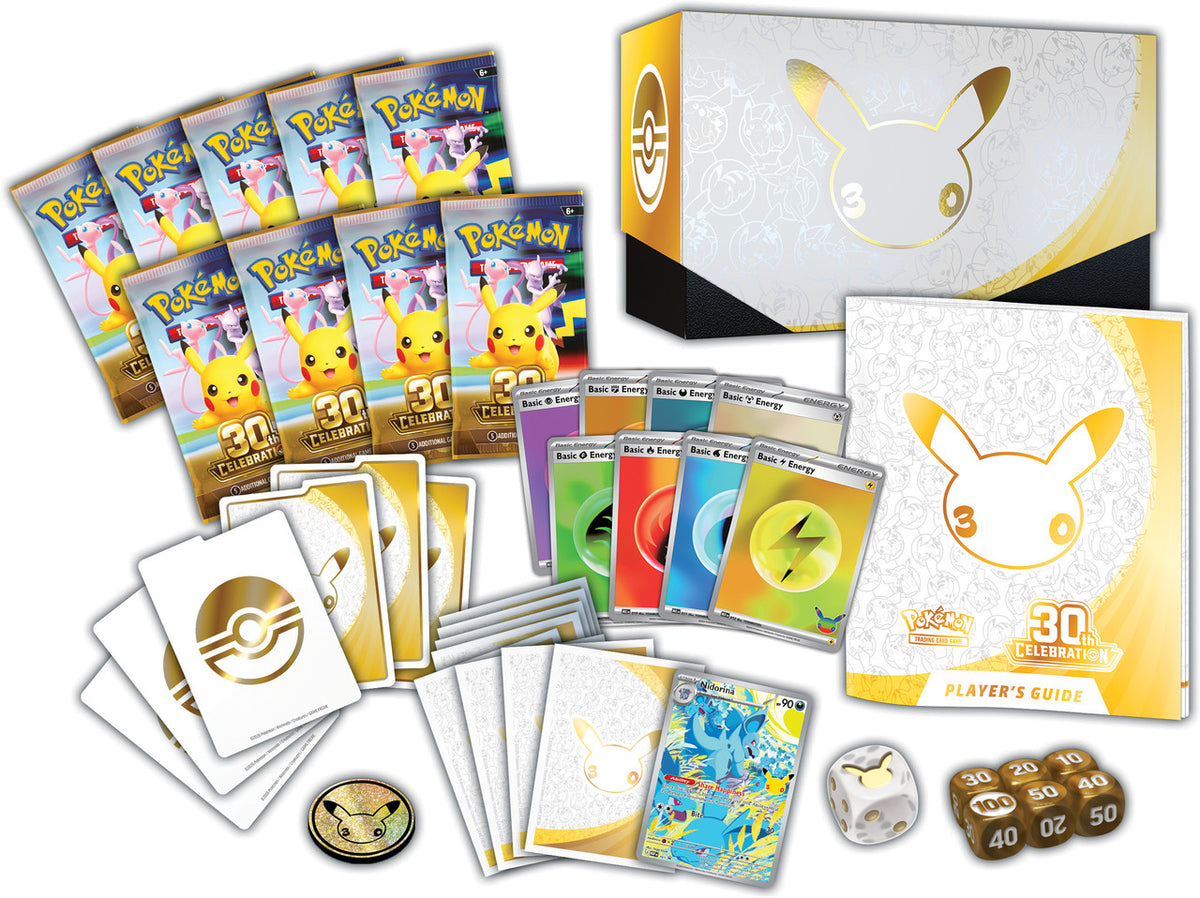 (Preorder) Pokemon TCG: 30th Celebration Elite Trainer Box