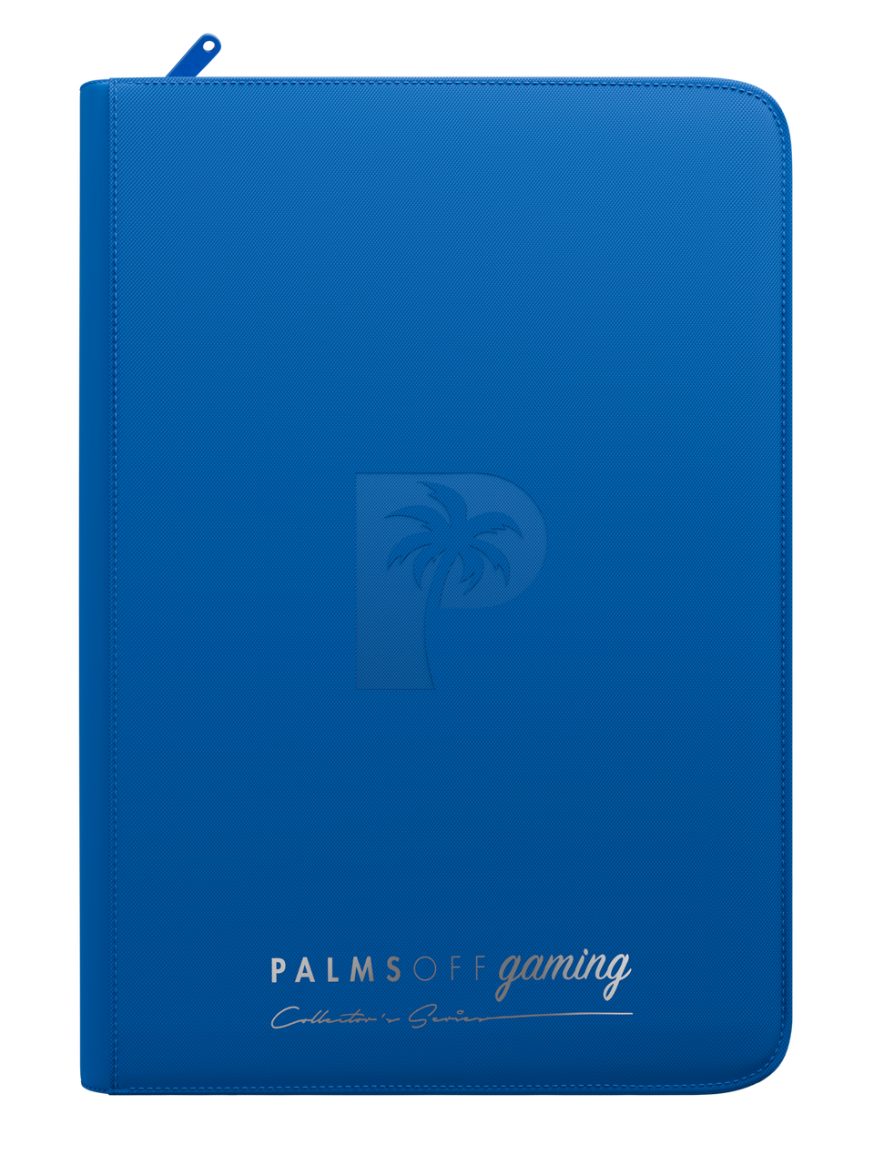 Collector's Series Top Loader Zip Binder - 9 Pocket - Blue