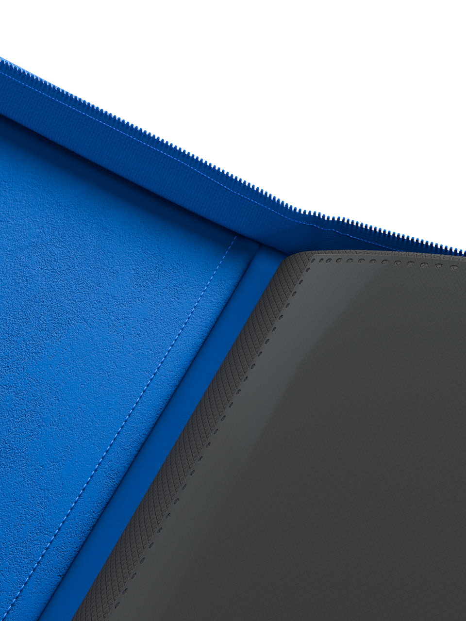 Collector's Series Top Loader Zip Binder - 9 Pocket - Blue