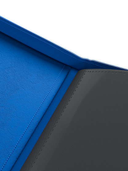Collector's Series Top Loader Zip Binder - 9 Pocket - Blue