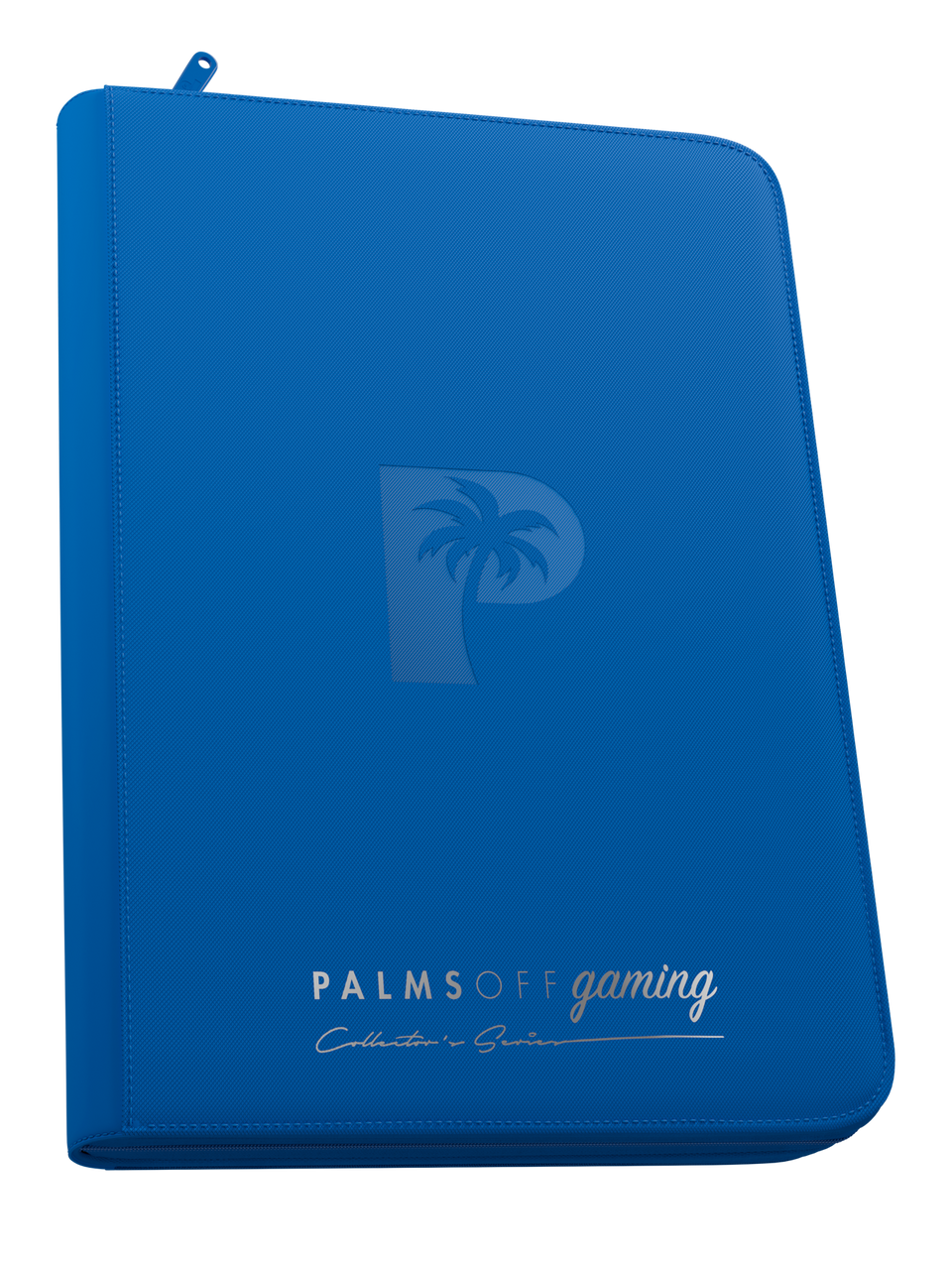 Collector's Series Top Loader Zip Binder - 9 Pocket - Blue