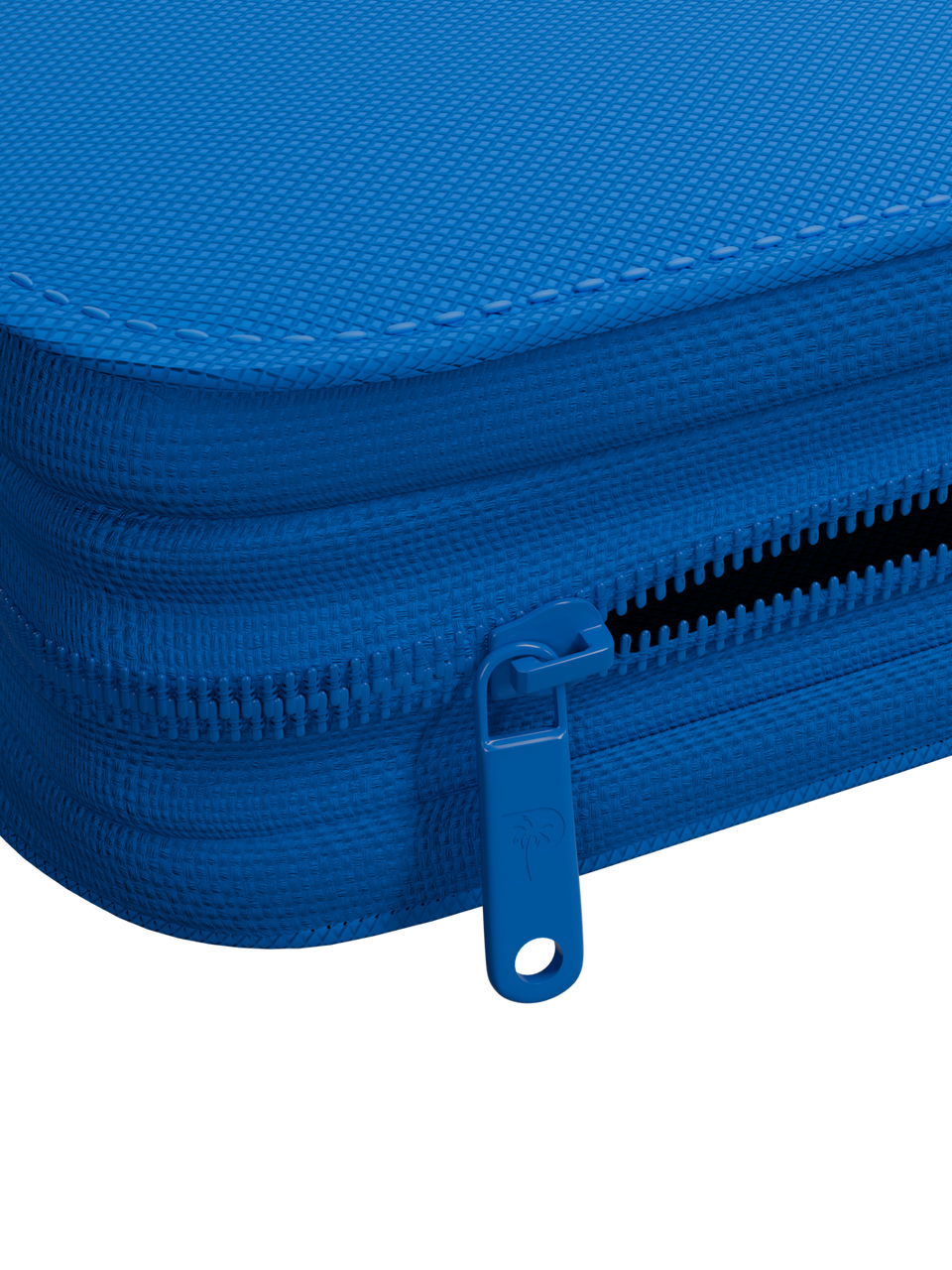 Collector's Series Top Loader Zip Binder - 9 Pocket - Blue