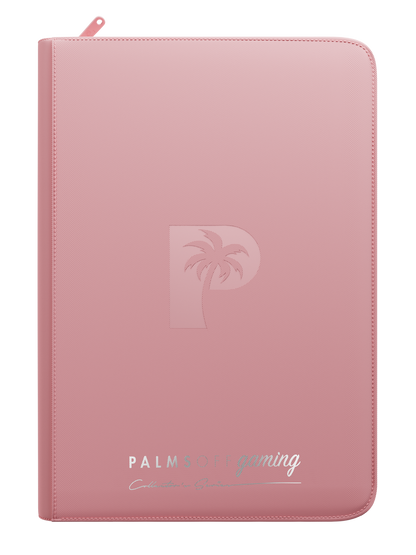 Collector's Series Top Loader Zip Binder - 9 Pocket - Pink